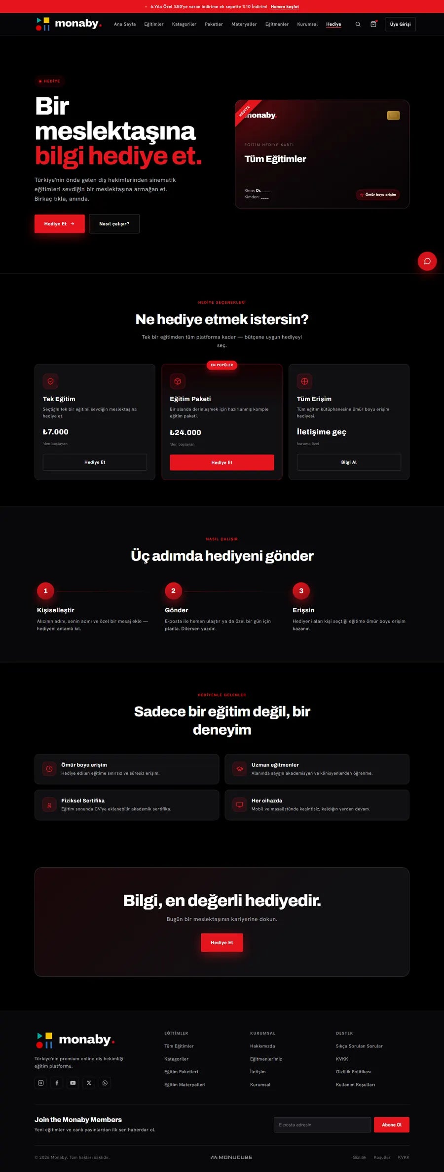 Monaby — Hediye
